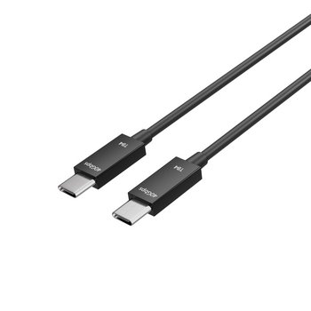 Flexline®-USB-C Verbindungskabel, USB-C Stecker auf USB-C Stecker, TB4, UltraFlex, 0,25m
